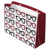 Grand Sac Cadeau Eyeglasses Spectacles Specs Glasses (Dos Angle)