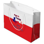 Grand Sac Cadeau Fabriqué Au Texas Avec Pièces Polonaises (Dos Angle)