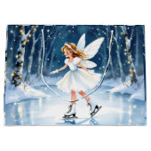 Grand Sac Cadeau Fairy Ice Skating in and Enchanted Forest (Devant)