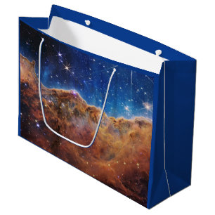 Grand Sac Cadeau Falaises cosmiques Carina Nebula Space Webb Telesc