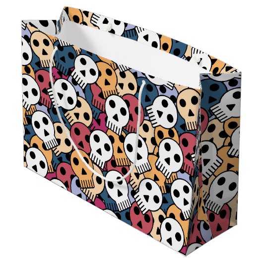 Grand Sac Cadeau Fantôme de minuit (Dos Angle)