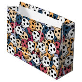 Grand Sac Cadeau Fantôme de minuit (Devant Angle)