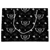 Grand Sac Cadeau Faucon de la tête de mort (Devant)