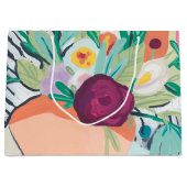 Grand Sac Cadeau Fauvist Floral II (Devant)