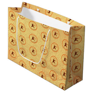 Grand Sac Cadeau Faveur de fête d'anniversaire de karaté pour enfan