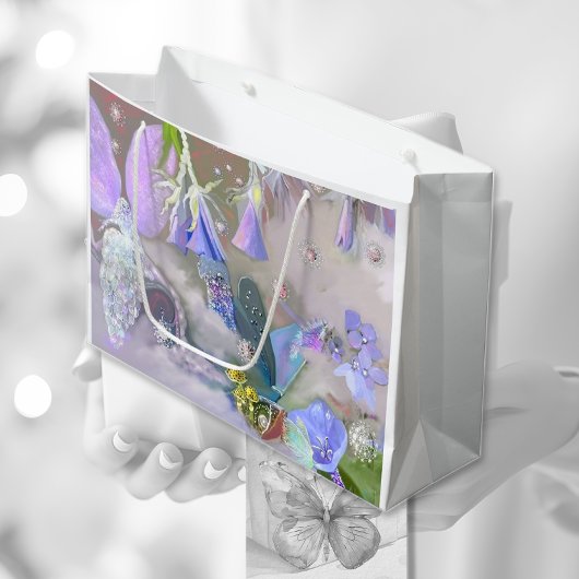 Grand Sac Cadeau Fée dans son petit monde