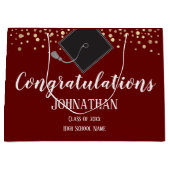 Grand Sac Cadeau Félicitations aux diplômés de 2023 (Devant)