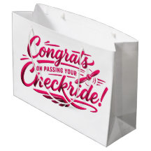 Félicitations pour avoir réussi votre checkride !