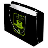 Grand Sac Cadeau Félicitations pour perte de poids (Dos Angle)