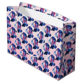 Grand Sac Cadeau Femme (Dos Angle)