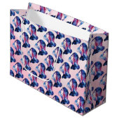 Grand Sac Cadeau Femme (Devant Angle)