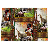 Grand Sac Cadeau Femme King (Devant)