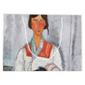 Grand Sac Cadeau Femme tzigane avec bébé, Modigliani (Dos)