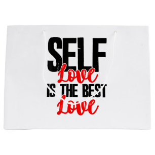 Grand Sac Cadeau Femmes Chemises D'Autonomisation - L'Amour De Soi