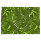 Grand Sac Cadeau Ferme en vert (Dos)