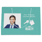 Grand Sac Cadeau Fermeture du client immobilier (Devant)