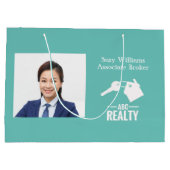 Grand Sac Cadeau Fermeture du client immobilier (Dos)