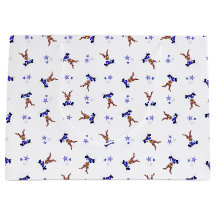 Festif Blue Kasky Christmas Reindeer