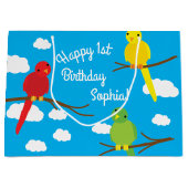 Grand Sac Cadeau Fête d'anniversaire (Devant)