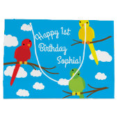 Grand Sac Cadeau Fête d'anniversaire (Dos)