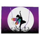 Grand Sac Cadeau fête des amoureux de la fée (Dos)