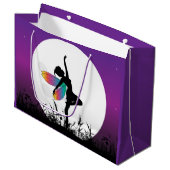 Grand Sac Cadeau fête des amoureux de la fée (Devant Angle)