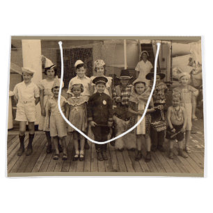 Grand Sac Cadeau Fête du costume de bateau pour enfants 1935