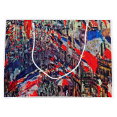 Grand Sac Cadeau Fête Nationale à Paris, Claude Monet (Devant)