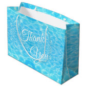 Grand Sac Cadeau Fête sur la plage Fête d'été (Dos Angle)