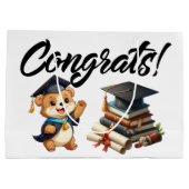 Grand Sac Cadeau Fêtes de fin d'études (Dos)