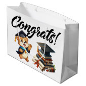 Grand Sac Cadeau Fêtes de fin d'études (Dos Angle)