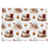 Grand Sac Cadeau Fêtes de Noël (Dos)