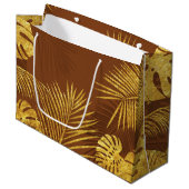 Grand Sac Cadeau Feuille 13 (Devant Angle)