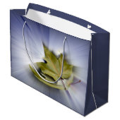 Grand Sac Cadeau Feuilles d'érable volant (Dos Angle)