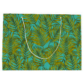 Grand Sac Cadeau Feuilles Palm (Dos)
