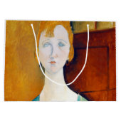 Grand Sac Cadeau Fille dans une blouse verte, Modigliani (Dos)