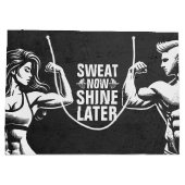 Grand Sac Cadeau Fitness Gym entraînement Bodybuilding Motivation (Dos)