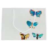Grand Sac Cadeau Five Butterflies (Devant)