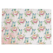 Grand Sac Cadeau Fleur (Dos)