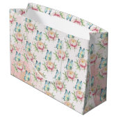 Grand Sac Cadeau Fleur (Dos Angle)