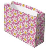 Grand Sac Cadeau Fleur (Dos Angle)