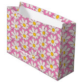 Grand Sac Cadeau Fleur (Devant Angle)