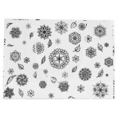 Grand Sac Cadeau Fleur d'amour (Dos)