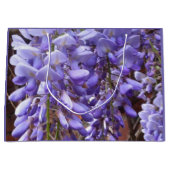 Grand Sac Cadeau Fleur de bactéries pourpres (Devant)
