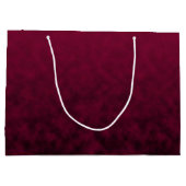 Grand Sac Cadeau Fleur Écrasée (Dos)