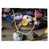 Grand Sac Cadeau Fleur Encore Vie Bosschaert Néerlandais Peinture A (Dos)