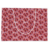 Grand Sac Cadeau Fleurs (Dos)