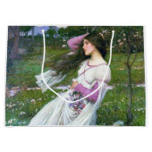 Grand Sac Cadeau Fleurs dans le vent, John William Waterhouse (Devant)