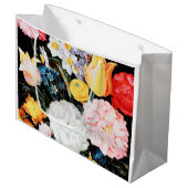 Grand Sac Cadeau Fleurs dans un navire en verre, Jan Brueghel le pl (Devant Angle)