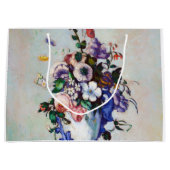 Grand Sac Cadeau Fleurs dans un Vase Rococo, Paul Cezanne (Devant)